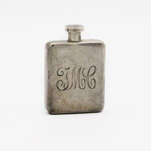 Vintage Sterling Silver Mini Perfume Bottle